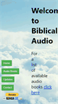 Mobile Screenshot of biblicalaudio.com